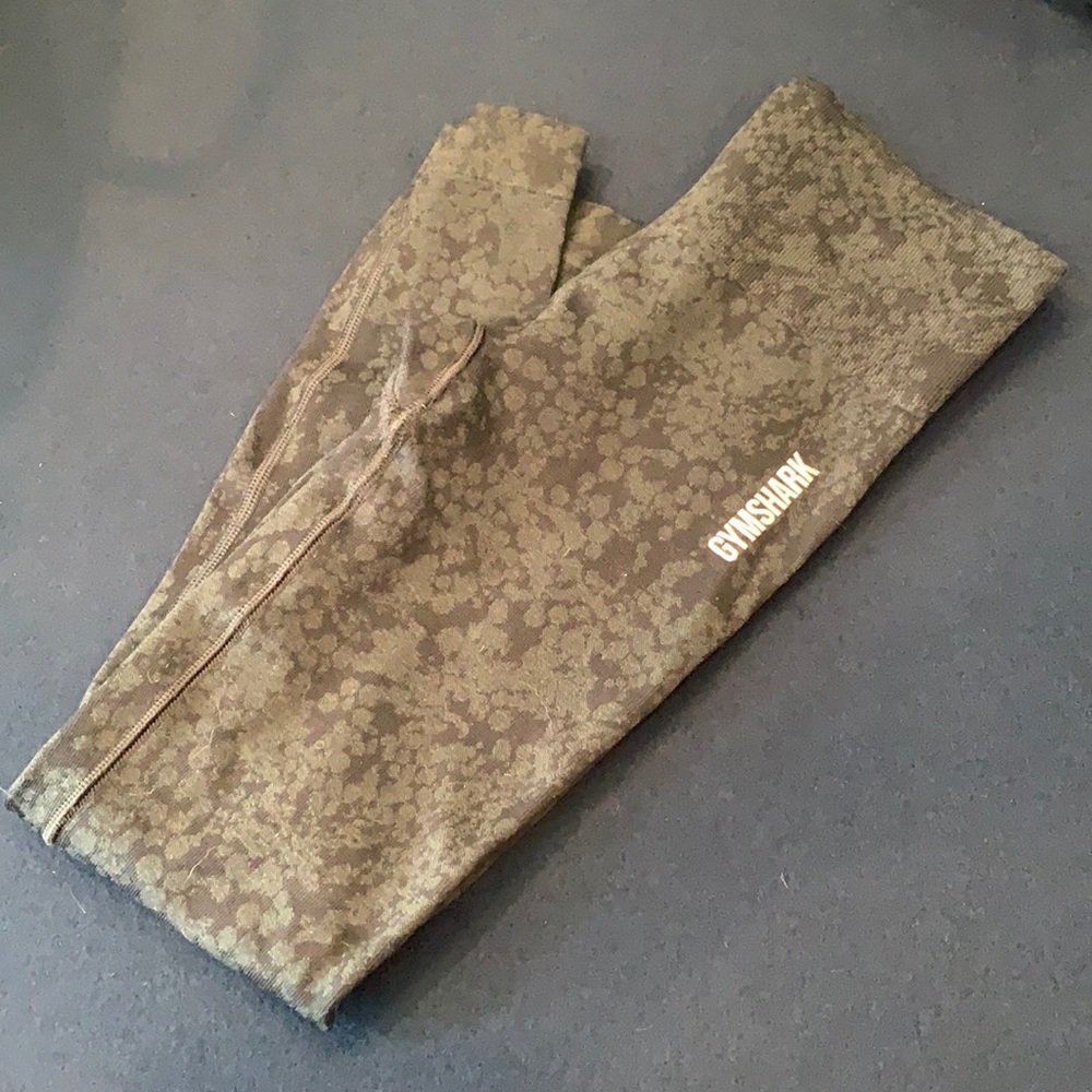Gymshark XS Adapt Animal Seamless Leggings- Black